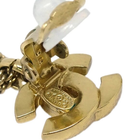 Chanel Dangle Earrings Handbag Clip-On Gold 02P 185964 - Picture 4 of 4